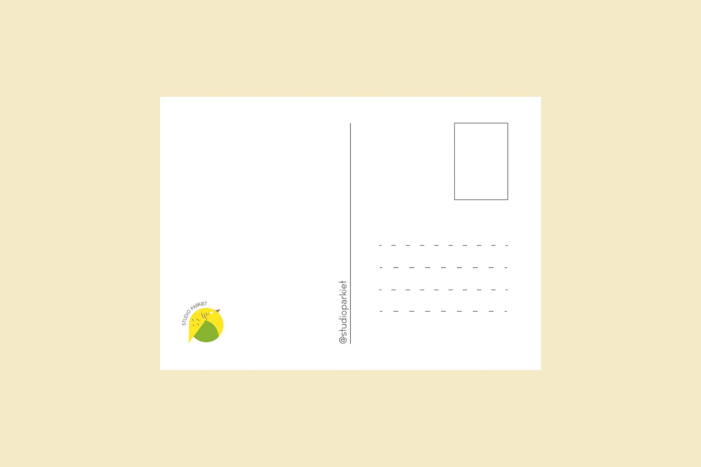 Kerstkaart - Pinguins