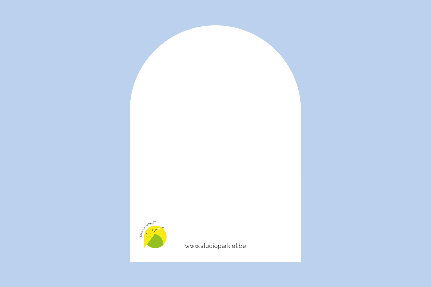 Postkaart met enveloppe - Altijd dichtbij