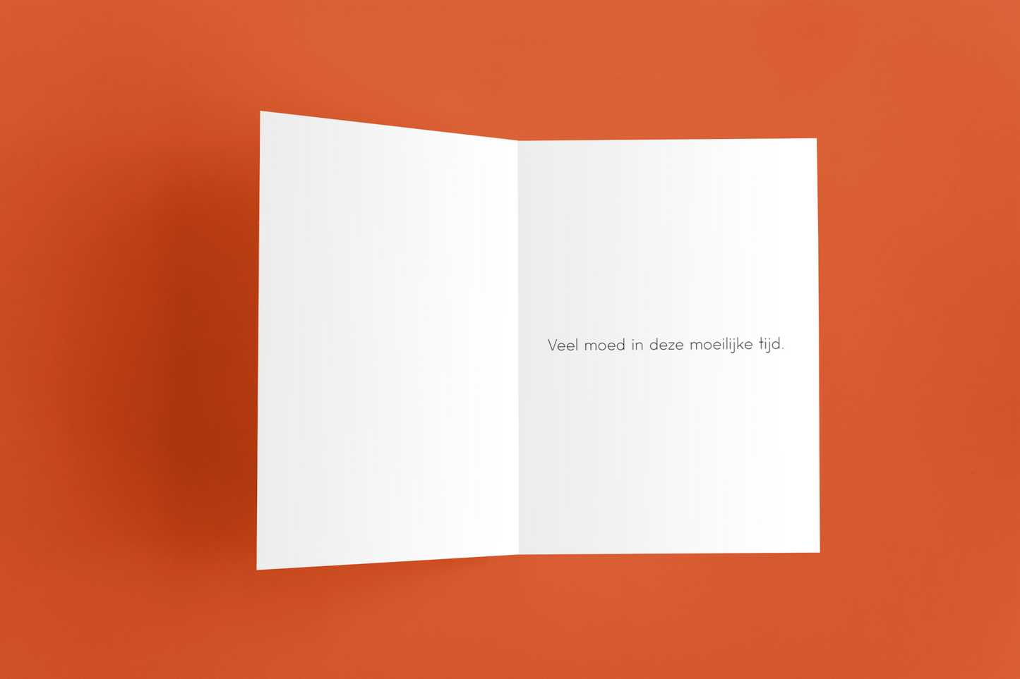 Wenskaart met enveloppe - Veel sterkte